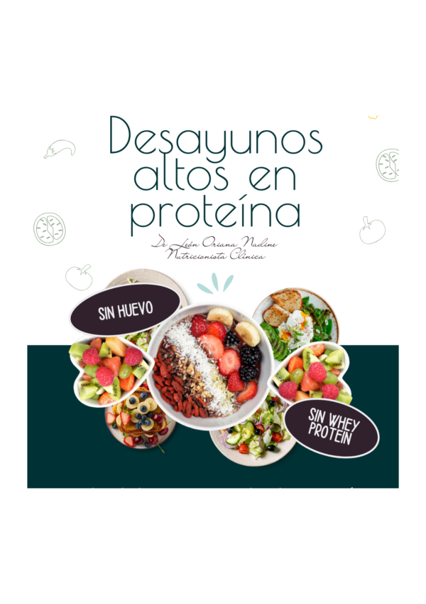 Desayunos Hiperproteicos (sin whey - sin huevos)